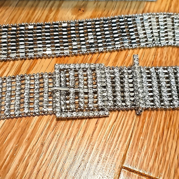 Two Rhinestone Belts - Picture 2 of 7